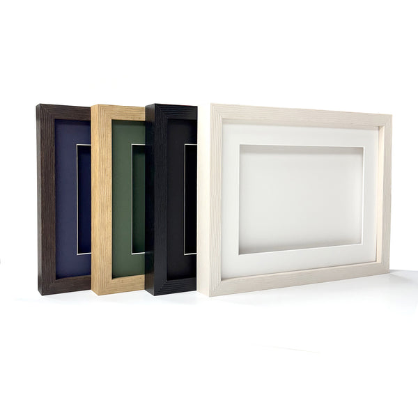 Extra Large Embossed Shadow Box Frame 3D Display Wooden Deep Frame DIY Memory