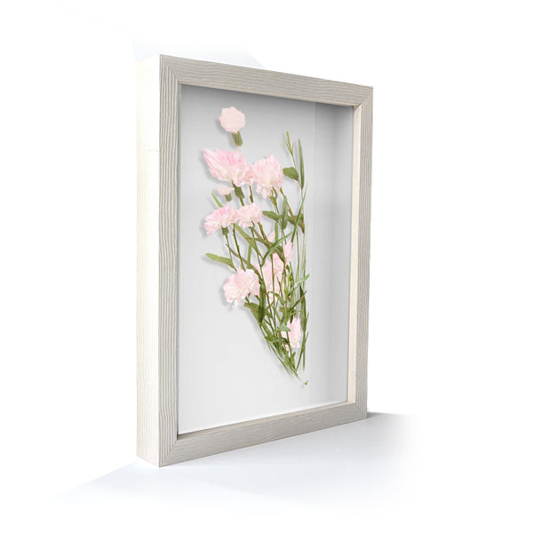 Embossed Box Frame 3D Display Wooden Deep DIY Craft Memory Case Gift Home Office