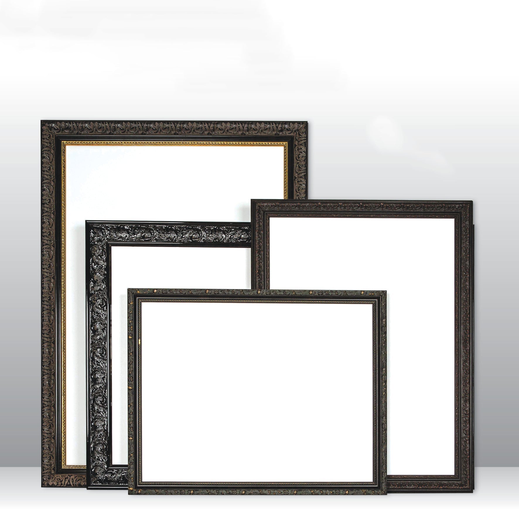 Wooden Ornate Black, Classic black, photo frame 8x10", 8x12", 10x13", 11x14", 12x16", 12x18", 16x20", 16x24", 20x24", 20x30", 24x36"