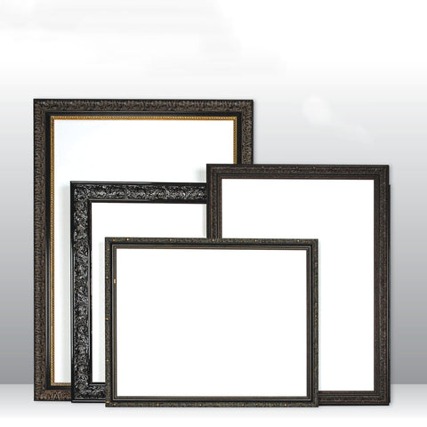 Wooden Ornate Black, Classic black, photo frame 8x10", 8x12", 10x13", 11x14", 12x16", 12x18", 16x20", 16x24", 20x24", 20x30", 24x36"