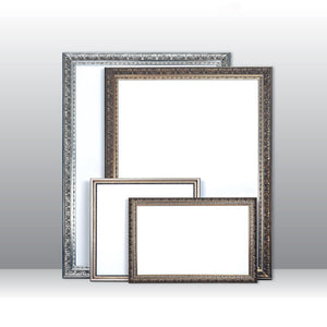 Wooden Ornate Silver, Classic silver, photo frame 8x10", 8x12", 10x13", 11x14",