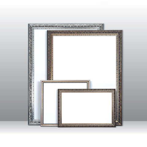 Wooden Ornate Silver, Classic silver, photo frame 8x10", 8x12", 10x13", 11x14",