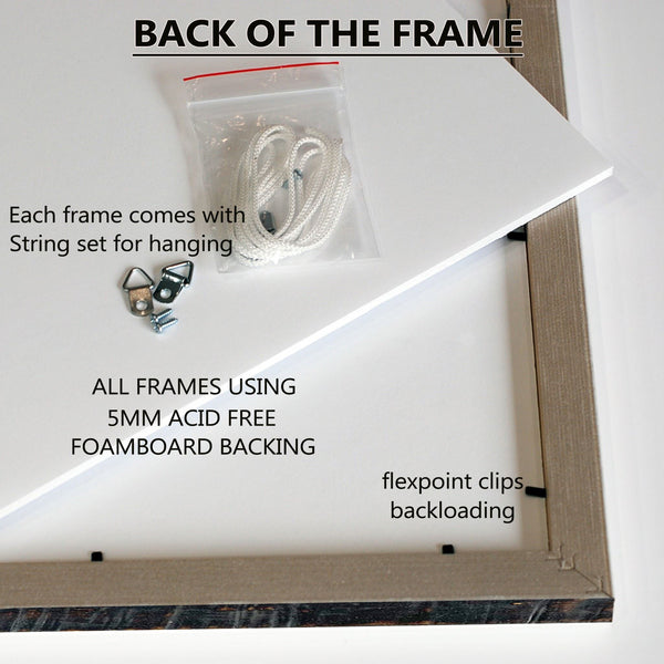 Square Glossy White Photo Frames 8x8", 10x10", 12x12", 14x14", 16x16" size AU Ma