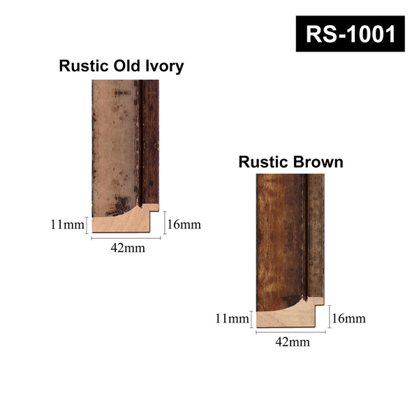Extra Large Timber Wood Rustic Burl Photo Picture Frame 16x16", 18x18", 20x20",