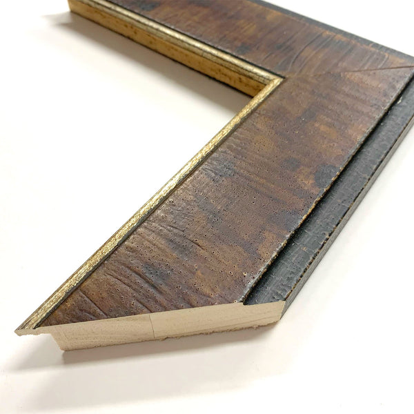 Wooden Rustic Blured Timber Wood Photo Picture Frame Art Work Display A4, A3, 8x