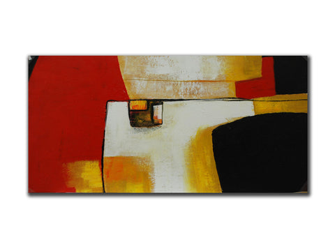 Abstract Geuine oil painting, Size 60x120cm,stretched on 40mm timber frame, read
