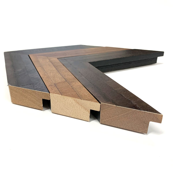 Extra Large Timber Wood Flat Modern Veneer Photo Picture Frame Art Work A2, A1,