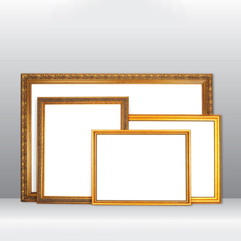 Extra Large Wooden Ornate Gold, Classic gold photo frame 16x20", 16x24", 20x24", 20x30", 24x36"