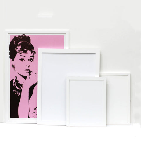 Wooden white Photo frame, White picture frame, 8x10", 8x12", 10x13", 11x14", 12x