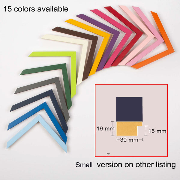Colour Photo frame (large),15 bright colors, B3(35x50cm), B2(50x70cm), B1(70x100