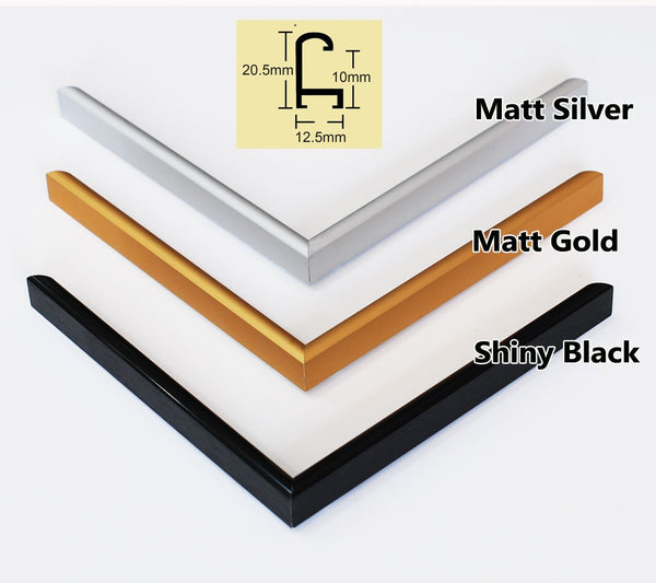 Aluminium Poster frame, photo frame, Size B1(700x100mm), B2(500x700mm), B3(350x5