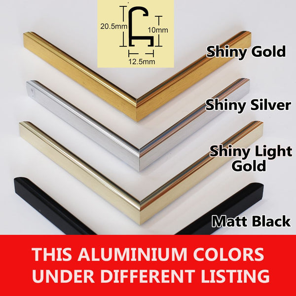 Aluminium Poster frame, photo frame, Size B1(700x100mm), B2(500x700mm), B3(350x5