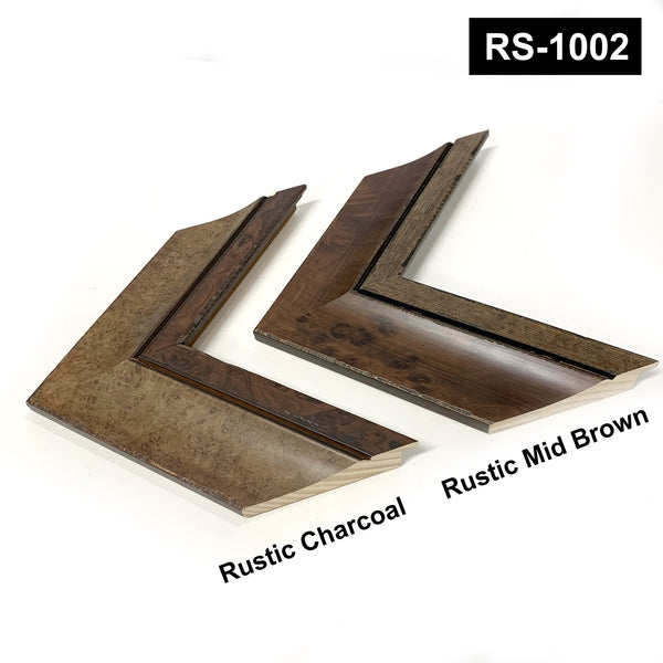 Extra Large Timber Wood Rustic Burl Photo Picture Frame 16x16", 18x18", 20x20",