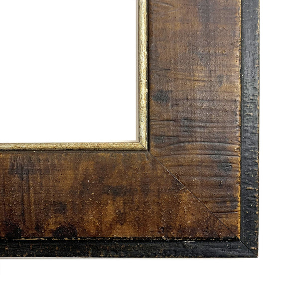 Wooden Rustic Blured Timber Wood Photo Picture Frame Art Work Display A4, A3, 8x