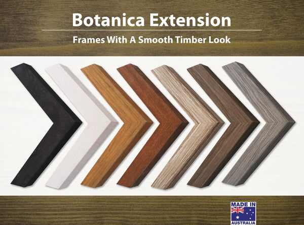 Extra Large Botanica Extension Timber Wood Photo Picture Frame B1, B2, B3 size A