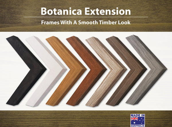 Botanica Extension Pre-Made Timber Wood Photo Picture Frame A4, A3, 8x10" - 16x1