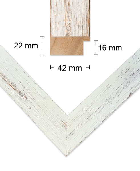 Extra Large Shabby White Washed Photo Frames B3 B2 B1 Size AU Made